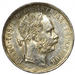 Austria, Franz Joseph, 1 florin 1886