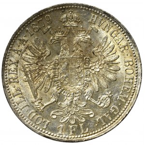 Austria-Hungary, Franz Joseph I, 1 floren 1879