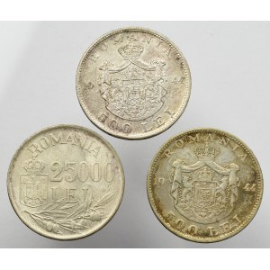 Romania, set silver coins