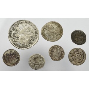 Austro-Węgry, zestaw srebrnych monet - 7 egzemplarzy