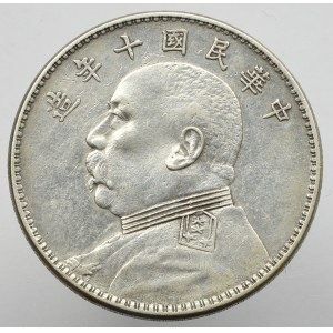 China, Republic, 1 dollar - Yuan Shikai 1921