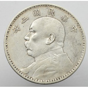 China, Republic, 1 dollar - Yuan Shikai 1914