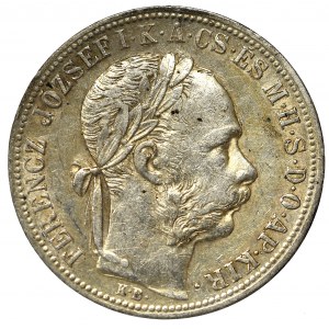 Hungary, Franz Joseph, 1 forint 1882, Kremnitz