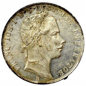 Austria-Hungary, Franz Joseph, 1/4 florin 1858 A, Vien