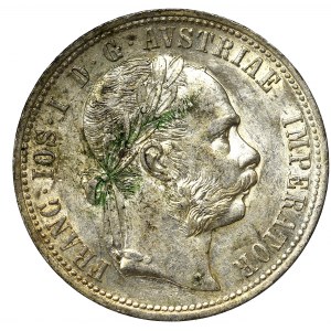 Austria-hungary, Franz Joseph, 1 florin 1875