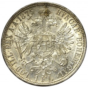 Austria-hungary, Franz Joseph, 1 florin 1875