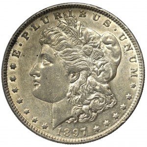 USA, 1 dollar 1896 Morgan dollar'