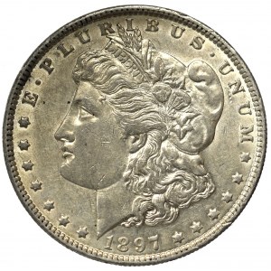 USA, 1 dolar 1897 Morgan dollar