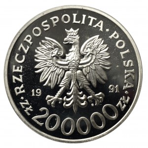 III Republic of Poland, 200.000 zloty 1992 Sevilla