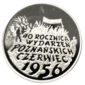 III RP, 10 złotych 1996 40 rocznica wydarzeń poznańskich czerwiec 1956