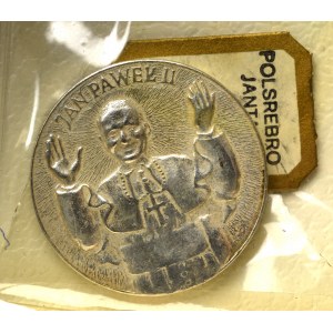 PRL, Medal Jan Paweł II srebro Jantar Sopot
