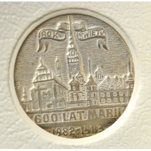PRL, Medal Jan Paweł II, srebro Jantar Sopot