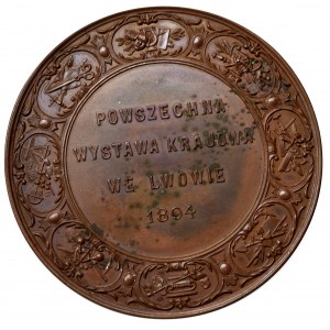 Polska, medal - Powszechna Wystawa Karajowa we Lwowie 1894