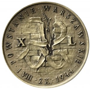 PRL, Medal 40-lecie Powstania Warszawskiego srebro