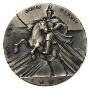 Polska, Medal 300-lecie odsieczy wiedeńskiej 1983, srebro