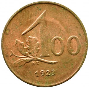 Austria, 100 koron 1923