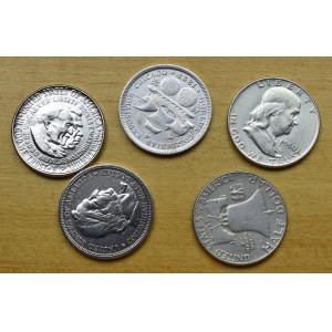 USA, zestaw monet