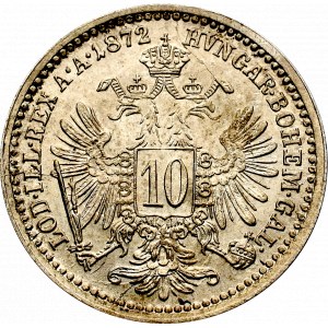 Austria, 10 Kreuzer 1872