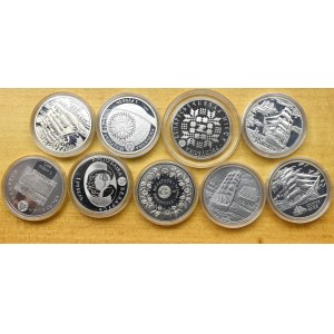 Duży zbiór kolekcjonerskich monet z Białorusi