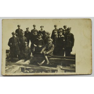 II RP, Fotografia żołnierzy i marynarzy w Gdyni Szwadron Przyboczny Prezydenta RP