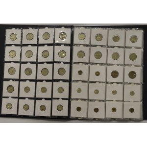 Set of polish and world coins