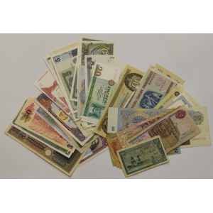 Zestaw banknotów świata - 84 egzemplarzy