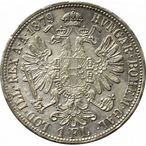 Austria, Franz Joseph, 1 florin 1879