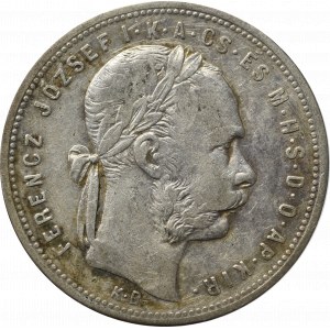 Hungary, Franz Joseph, 1 forint 1881, Kremnitz