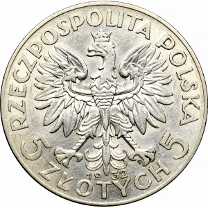 II Republic, 5 zlotych 1932, Warsaw