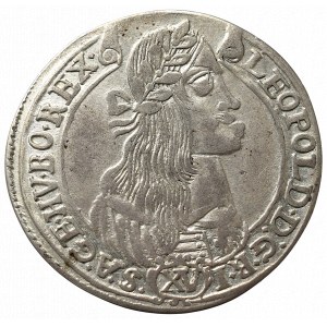 Hungary, Leopold I, 15 kreuzer 1675 KB