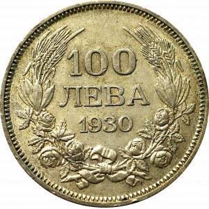 Bułgaria, Borys III, 100 lewa 1930, Sofia