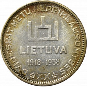 Lietuva, 10 Lit 1938, Smetona