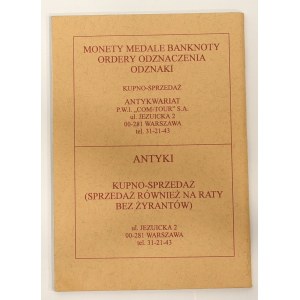 Józef Tyszkiewicz, Podręcznik Numizmatyczny zawierający ceny amatorskie monet polskich