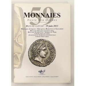 Katalog aukcyjny, MONNAIES 59/2013