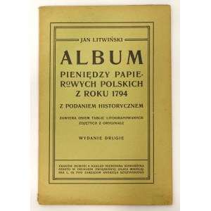 Jan Litwiński, Album pieniędzy papierowych polskich z roku 1794