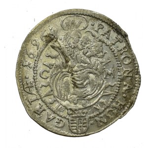 Hungary, 3 kreuzer 1696 Bratislava