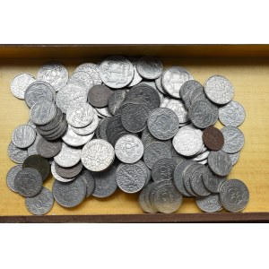 II Rzeczpospolita, Zestaw monet od 2 groszy - 1 zloty - 144 egzemplarze