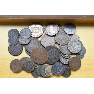 Austro-Węgry, Zestaw monet - 47 egzemplarzy
