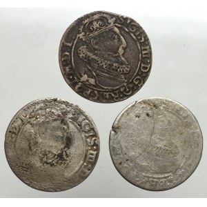 Sigismund III, Lot of 6 groschen