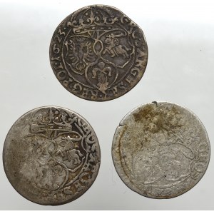 Sigismund III, Lot of 6 groschen