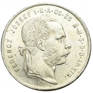 Maďarsko, František Josef, 1 forint 1879