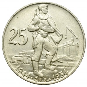 Czechosłowacja, 25 koron 1954