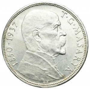 Czechoslovakia, 20 koruna 1937 Masaryk