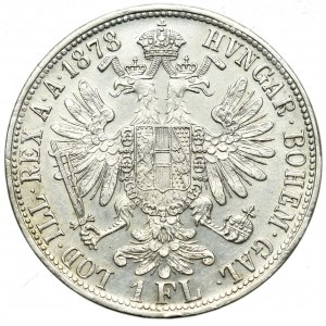 Österreich-Ungarn, Franz Joseph, 1 Gulden 1878