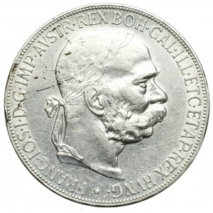 Rakousko-Uhersko, František Josef, 5 korun 1907