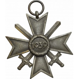 Niemcy, III Rzesza, Krzyż Zasługi Wojennej z mieczami II Klasy (KVK) - Forster&Barth, Pforzheim