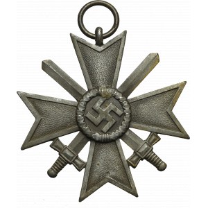 Německo, Třetí říše, Válečný záslužný kříž s meči 2. třídy (KVK) - Forster&amp;Barth, Pforzheim