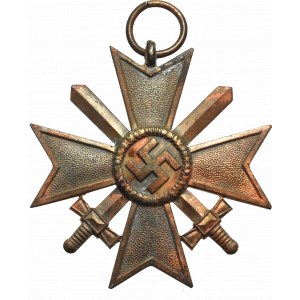 Deutschland, Drittes Reich, Kriegsverdienstkreuz mit Schwertern 2. Klasse (KVK), Franke Ludenscheid