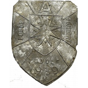 Second Republic, Military Conscription Badge 1939 Podolia