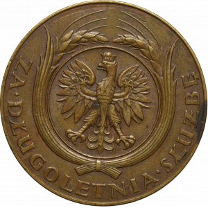 II RP, Medaille für langjährige Tätigkeit X Jahre
